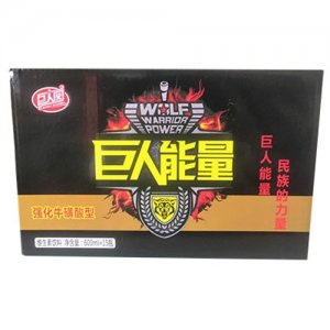 巨人能量牛磺酸維生素飲料600mlx15