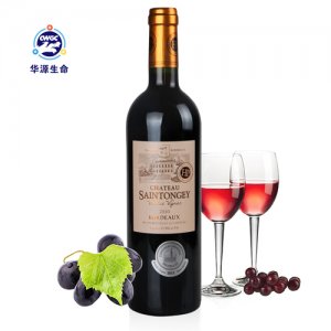 華源生命法國原裝進口AOC干紅葡萄酒750ml