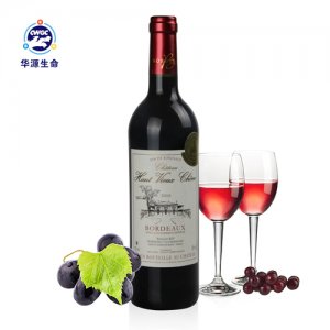 華源生命法國原裝進口AOC紅葡萄酒750ml