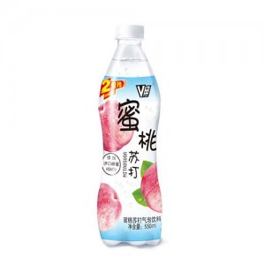 V田蜜桃味氣泡水500ml
