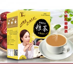 佟名阡禾小米紅棗糧茶盒裝