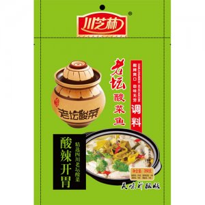 川芝林老壇酸菜魚調料350g