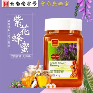 賀爾康紫花蜂蜜500g