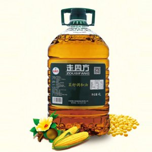 走四方菜籽調和油4L