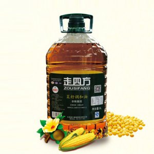 走四方菜籽調和油5L