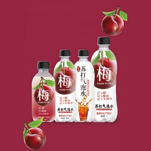 一口嗨酸梅味蘇打氣泡水