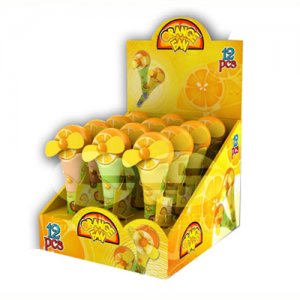 好伙伴香橙風(fēng)扇糖果玩具