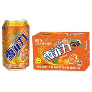 雪菲力甜橙汽水330ML