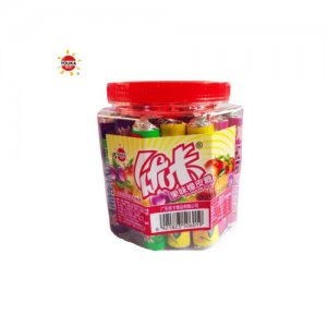 優(yōu)卡果味橡皮卷糖