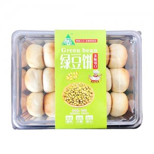 群正綠豆餅450g