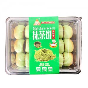 群正抹茶餅450g