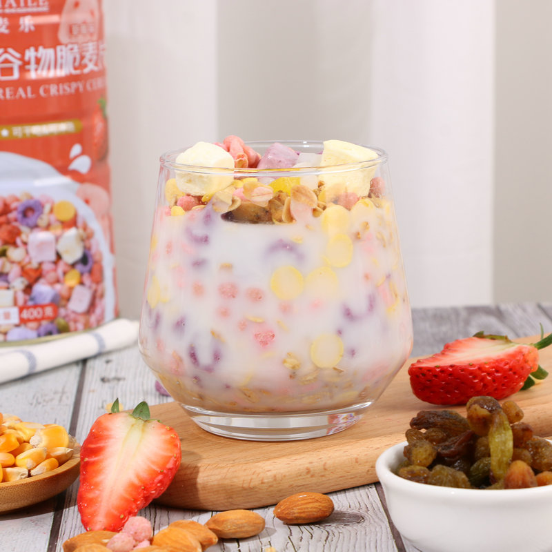 酸奶水果谷物脆麥片代加工,全套一站式定制方案,省力又省心