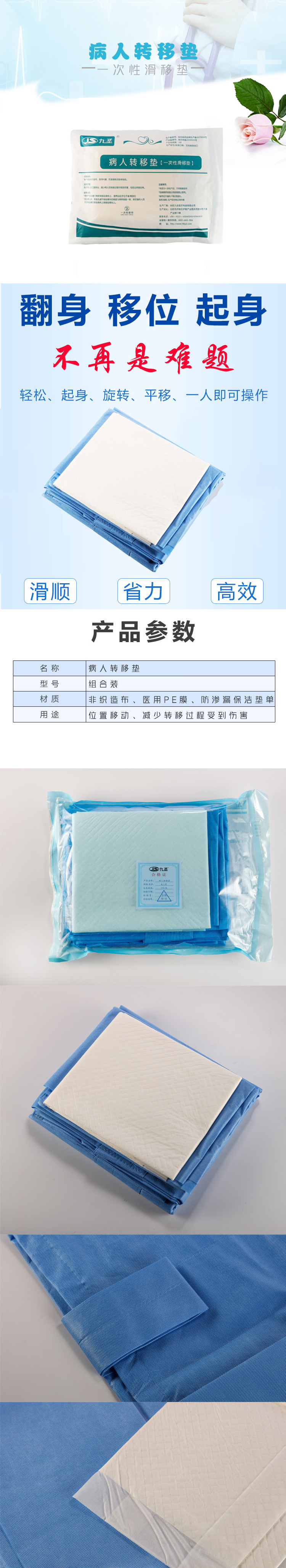 病人轉(zhuǎn)移墊護理墊代加工貼牌,解決您的后顧之憂