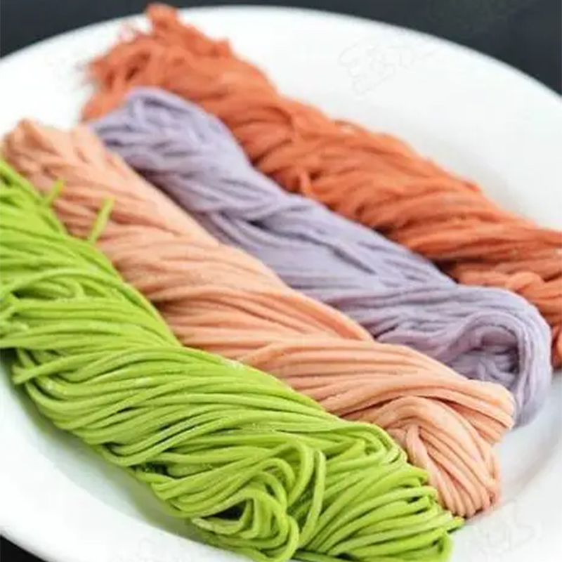 彩蔬細面oem貼牌代工工廠深耕彩蔬細面市場多年,品質好,價格優