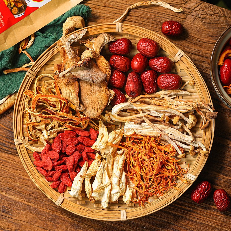 云南七彩菌湯包菌菇湯料包食用干貨燉湯食材藥膳菌一件代發(fā)1.jpg