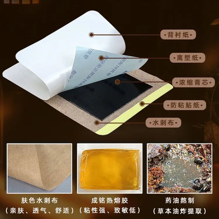 純棉水刺無紡布貼劑藥膏oem貼牌代工工廠深耕純棉水刺無紡布貼劑藥膏市場多年,品質好,價格優