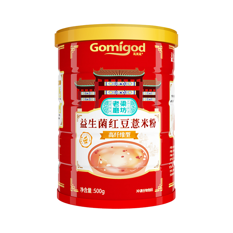 老梁磨坊益生菌紅豆薏米粉罐裝.jpg