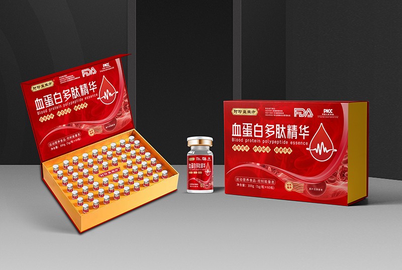 血蛋白多肽精華方便食品代加工,資質批文齊全支持來樣代工