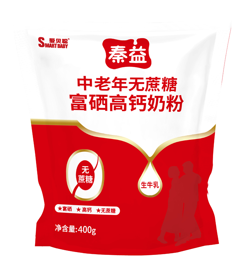 秦益中老年無蔗糖富硒高鈣奶粉 400克.jpg