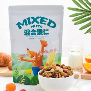 甄食純良混合堅果500克包裝貼牌可OEM/ODM代工