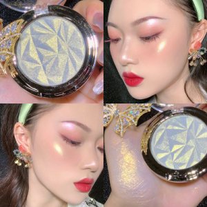 MISS BEAUTY單色炫彩高光粉餅代加工貼牌OEM/ODM