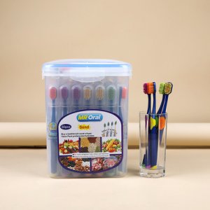 成人軟毛寬頭牙刷代加工貼牌OEM/ODM