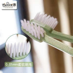 小麥秸稈軟毛牙刷OEM/ODM定制代加工