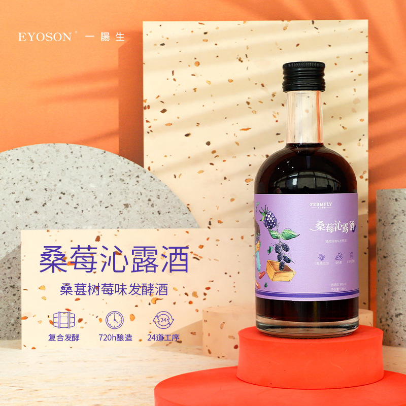 桑葚樹(shù)莓發(fā)酵酒OEM代加工
