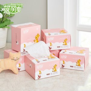 蓓麗爽100抽新生兒棉柔巾 OEM/ODM代加工