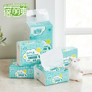 蓓麗爽棉質100抽棉柔巾代加工貼牌OEM/ODM