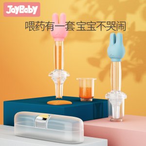 卡通兔球吸式硅膠喂藥器 貼牌定制代加工