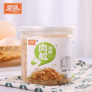 榮鴻豬肉松125g罐裝 輔食海苔魚松OEM代加工