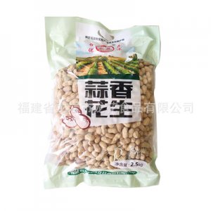 龍巖特產(chǎn)2.5kg蒜香花生 休閑零食小吃堅果炒貨類食品OEM代加工