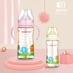 舒心比比寬口徑PPSU奶瓶可OEM/ODM代工