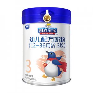 銀橋 陽光奶粉3段配方牛奶粉900g罐裝優加三段1-3歲代加工貼牌OEM/ODM