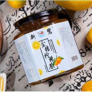 新鷺蜂蜜金桔檸檬茶450g可OEM/ODM代工