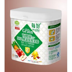 每好500g有機米生產DHA果蔬營養米粉2段OEM/ODM代加工