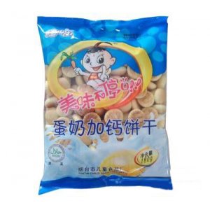 健兒樂蛋奶加鈣餅干180g貼牌OEM/ODM