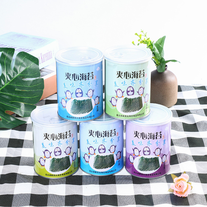 即食芝麻夾心海苔OEM/ODM代加工