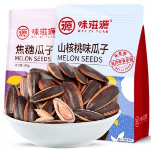 味滋源焦糖山核桃味瓜子貼牌OEM/ODM