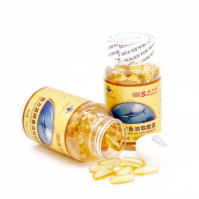 批發(fā)金裝藍帽魚油軟膠囊代加工貼牌OEM/ODM