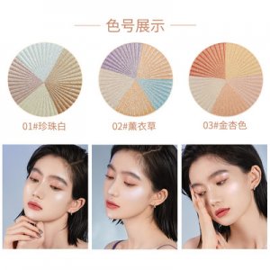 鉆石笑臉提亮粉餅OEM/ODM定制代加工