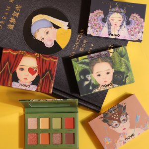 幻境精靈八色眼影OEM代加工