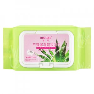 冰珂蘆薈卸妝濕巾貼牌OEM/ODM