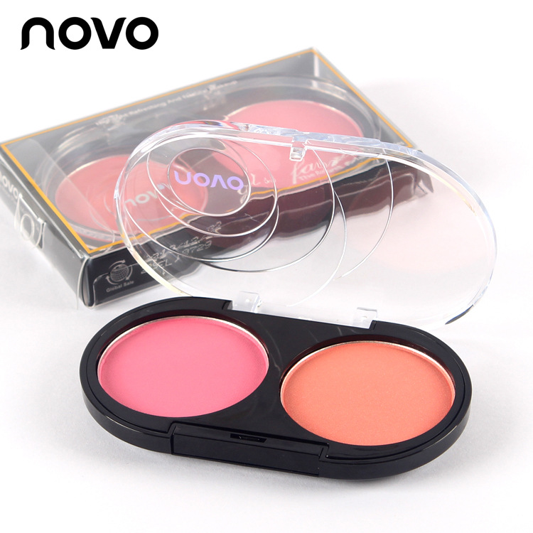 NOVO365玫瑰植物雙色腮紅代加工貼牌OEM/ODM