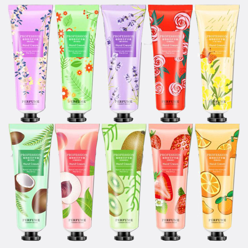 水果植物護手霜貼牌OEM/ODM