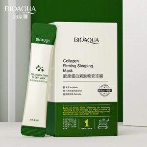泊泉雅膠原蛋白緊膚晚安凍膜貼牌定制代加工