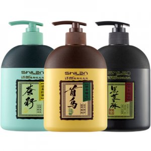 黑芝麻茶籽去屑洗發露