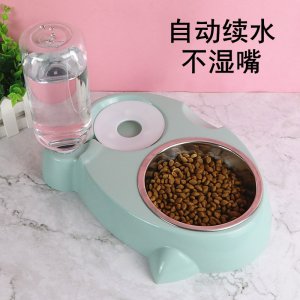 貓碗雙碗自動飲水狗碗狗食盆狗盤OEM/ODM代加工