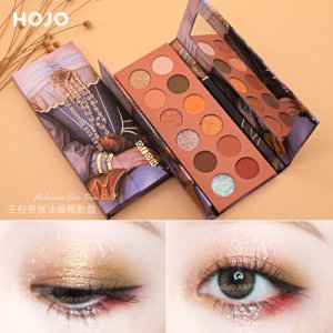 HOJO王權(quán)油畫12色眼影盤OEM/ODM代加工